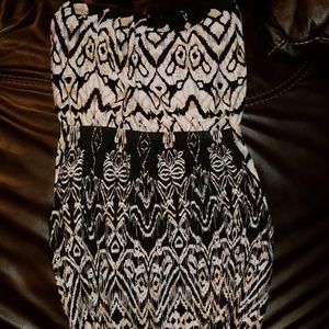 Patterned maxi dress